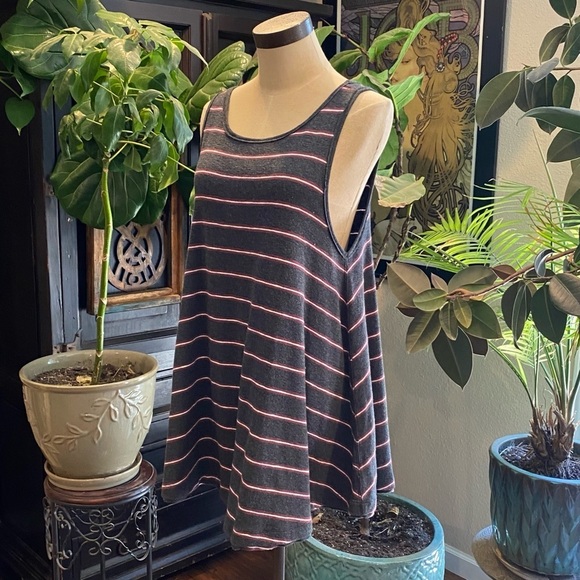 Free People Garden Stripe Tunic Tank - Picture 6 of 14